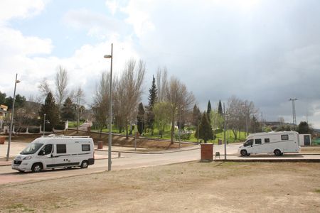 Área de pernocta en Priego de Córdoba